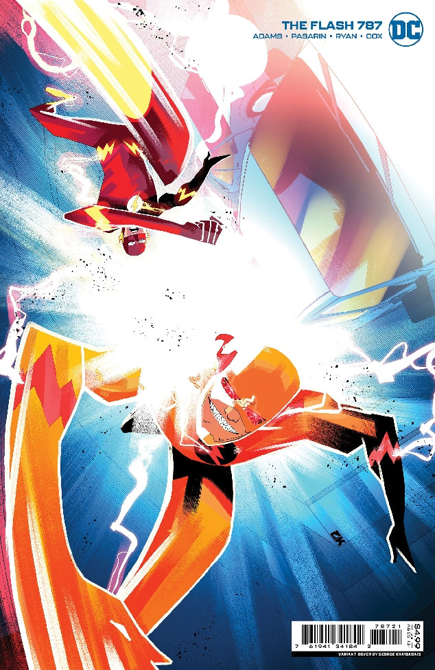 FLASH (2016) #787 CVR B KAMBADAIS CARD STOCK VAR (DARK CRISIS)