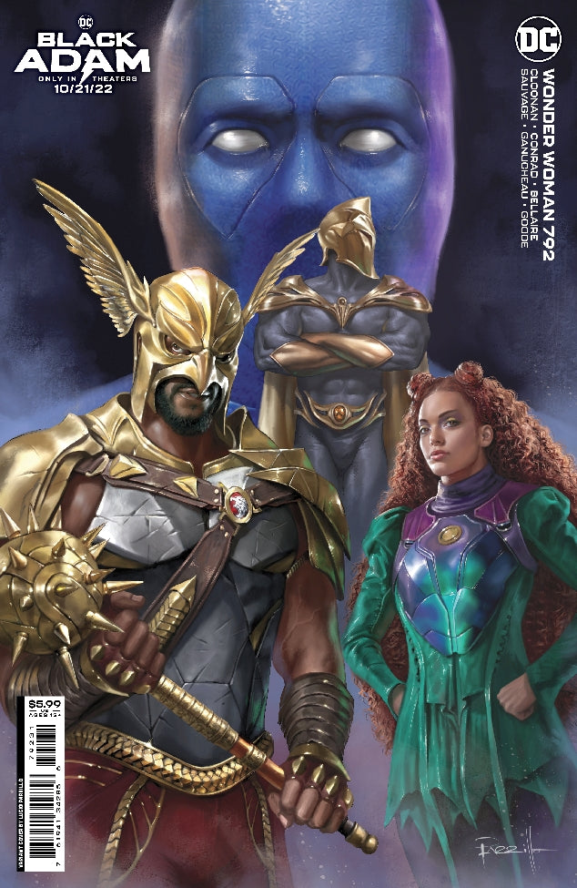WONDER WOMAN (2016) #792 CVR C PARRILLO BLACK ADAM