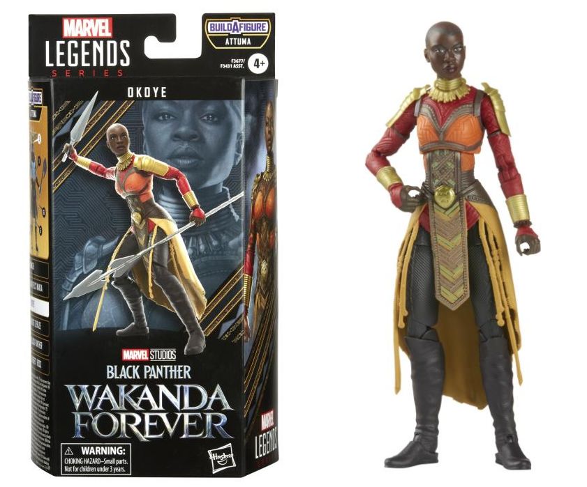 BLACK PANTHER 2 LEGENDS OKOYEACTION FIGURE