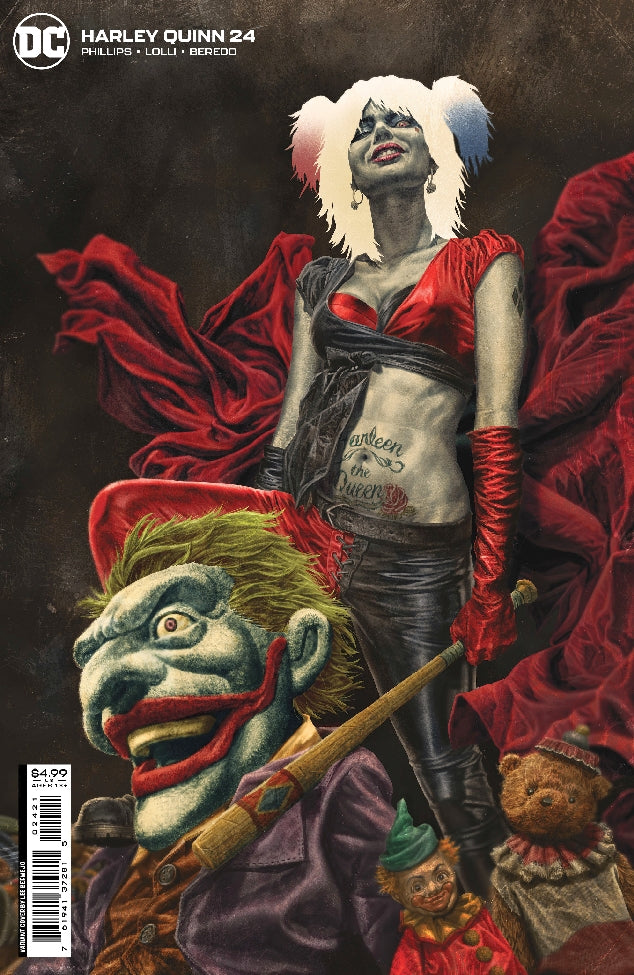 HARLEY QUINN #24 CVR B BERMEJO CARD STOCK VAR