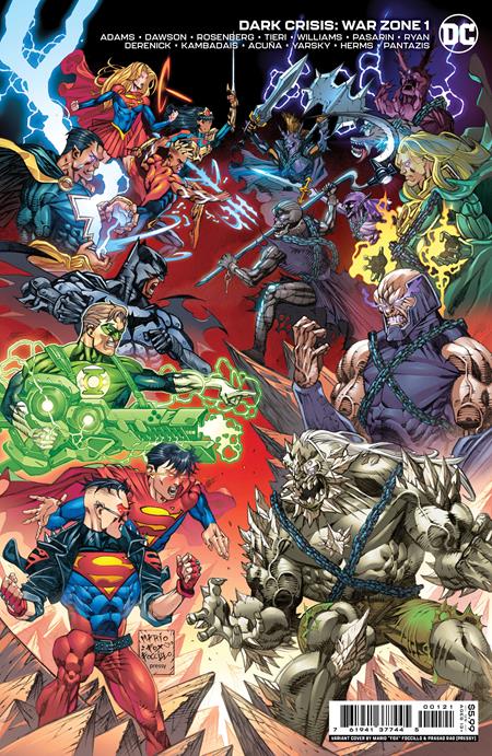 DARK CRISIS WAR ZONE (ONE SHOT) CVR B FOCCILLO & RAO