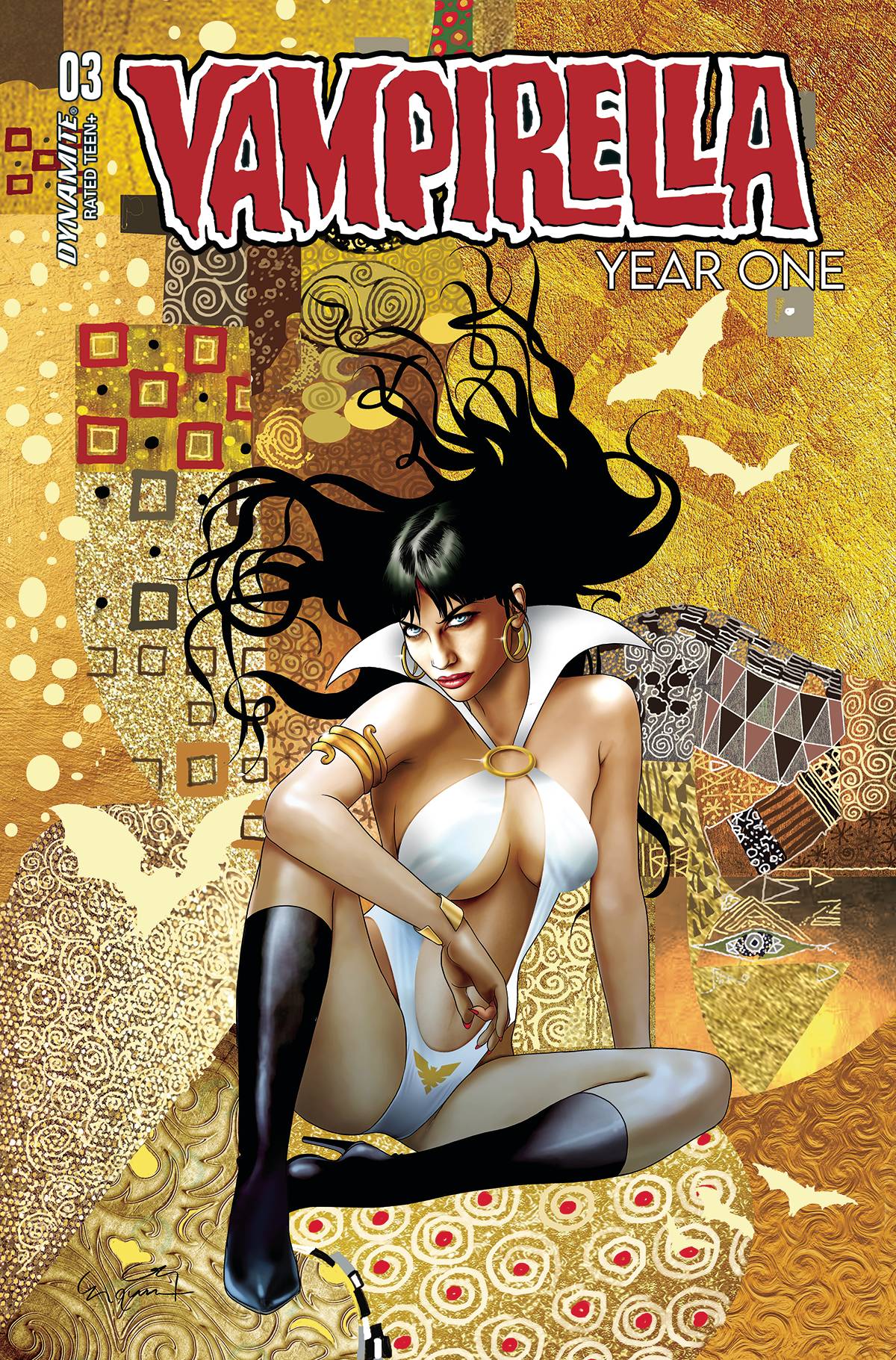 VAMPIRELLA YEAR ONE #3 CVR N FOC GUNDUZ ORIGINAL