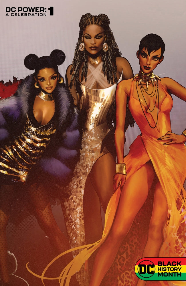 DC POWER A CELEBRATION #1 (ONE SHOT) CVR B SOZOMAIKA CARD VA