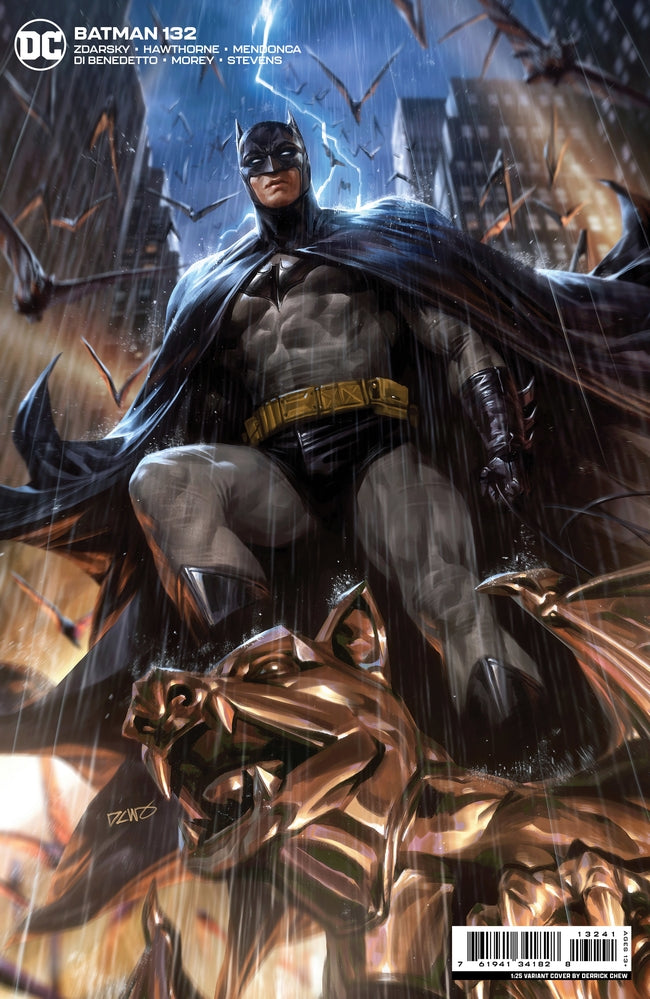 BATMAN #132 CVR D INC 1:25 DERRICK CHEW CARD STOCK VAR