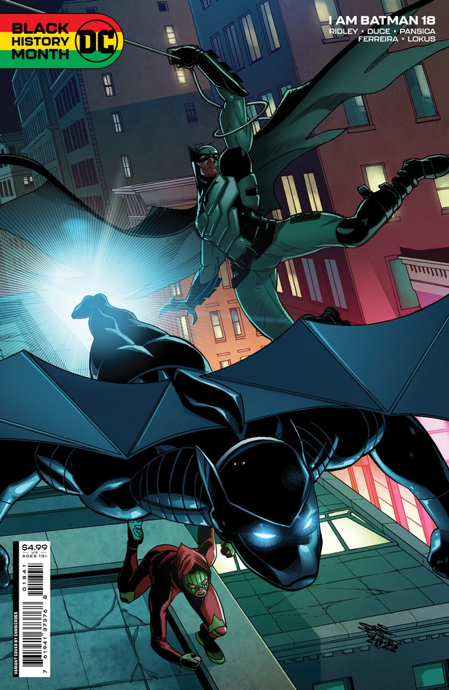I AM BATMAN #18 CVR C CHRISCROSS BLACK HISTORY MONTH CARD VA
