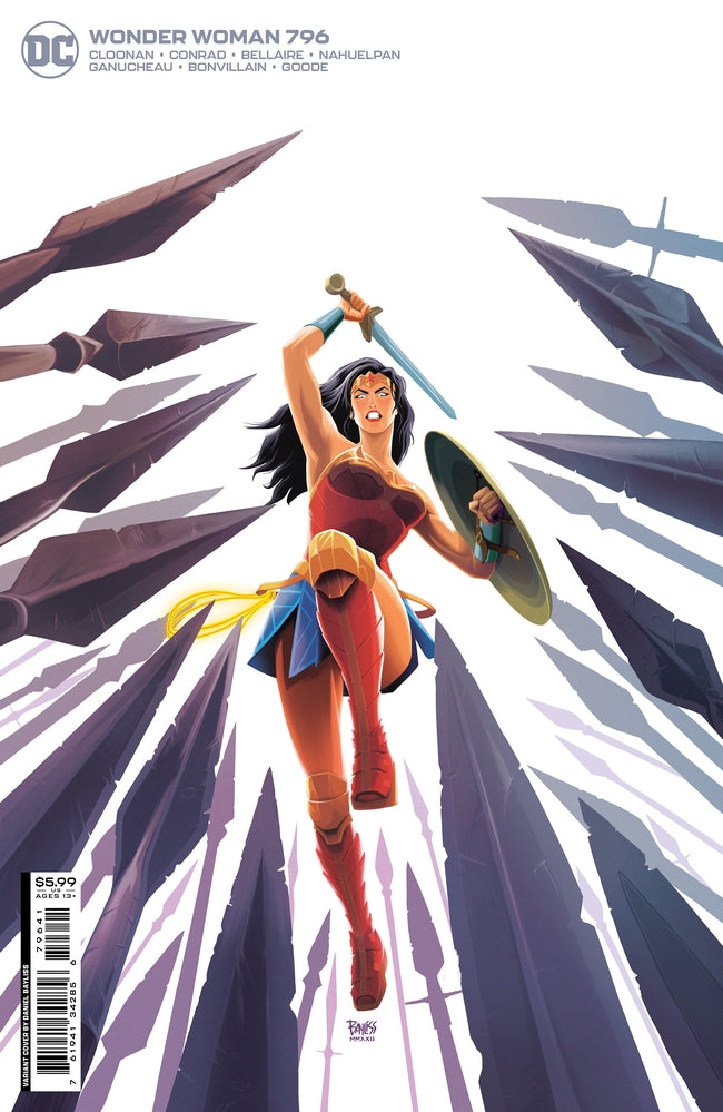 WONDER WOMAN (2016) #796 CVR C DANIEL BAYLISS CARD STOCK VAR