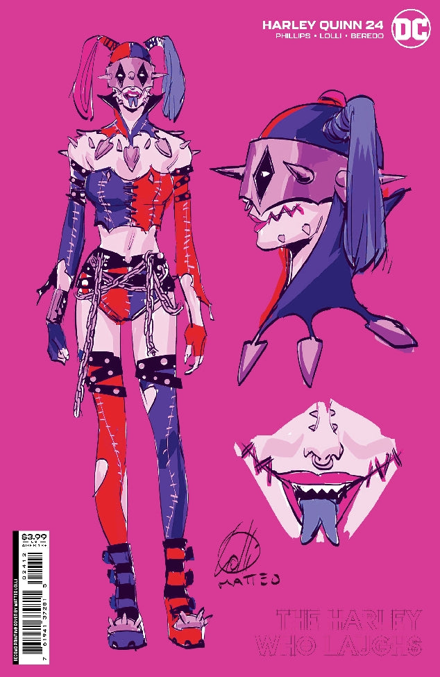 HARLEY QUINN #24 2ND PTG LOLLI DESIGN VAR