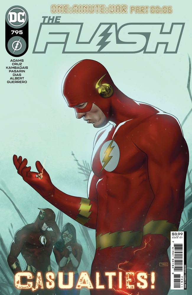 FLASH (2016) #795 CVR A TAURIN CLARKE (ONE-MINUTE WAR)