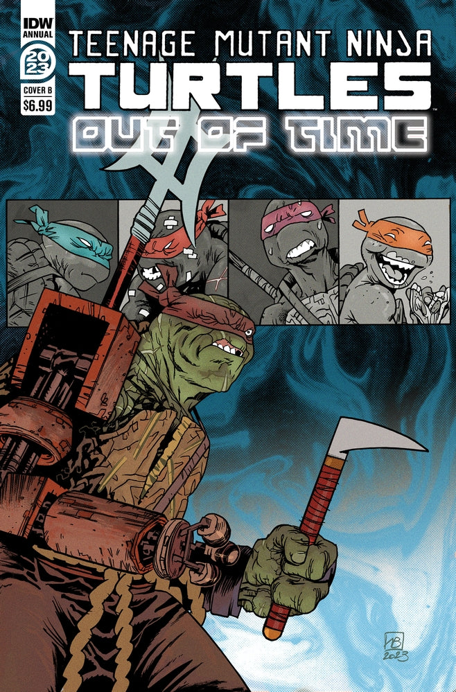 TMNT ANNUAL 2023 CVR B LEGOSTAEV