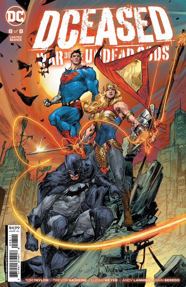 DCEASED WAR OF UNDEAD GODS #8 (OF 8) CVR A PORTER