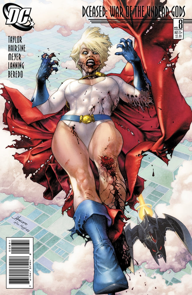 DCEASED WAR OF UNDEAD GODS #8 (OF 8) CVR B ANACLETO HOMAGE
