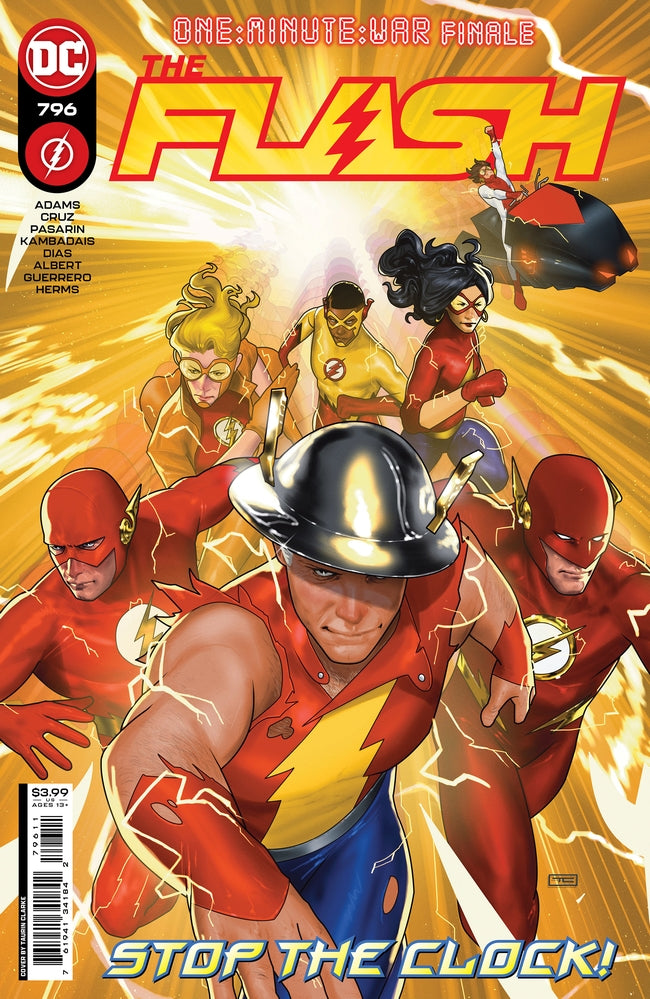 FLASH (2016) #796 CVR A TAURIN CLARKE (ONE-MINUTE WAR)