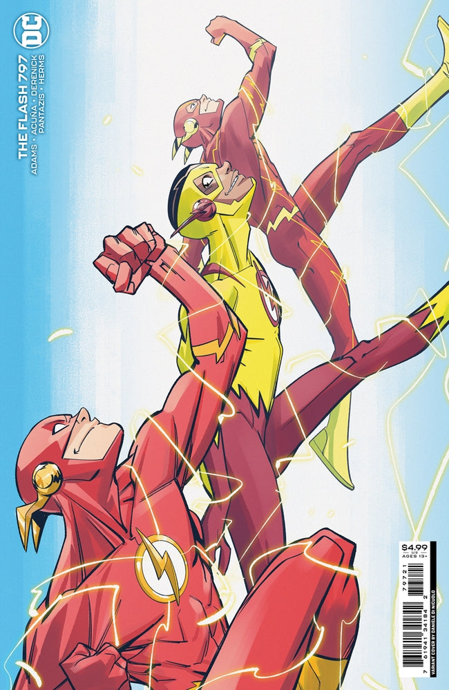 FLASH (2016) #797 CVR B DANIELE DI NICUOLO CARD STOCK VAR