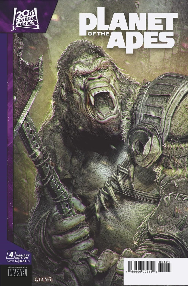 PLANET OF THE APES #4 JOHN GIANG VAR