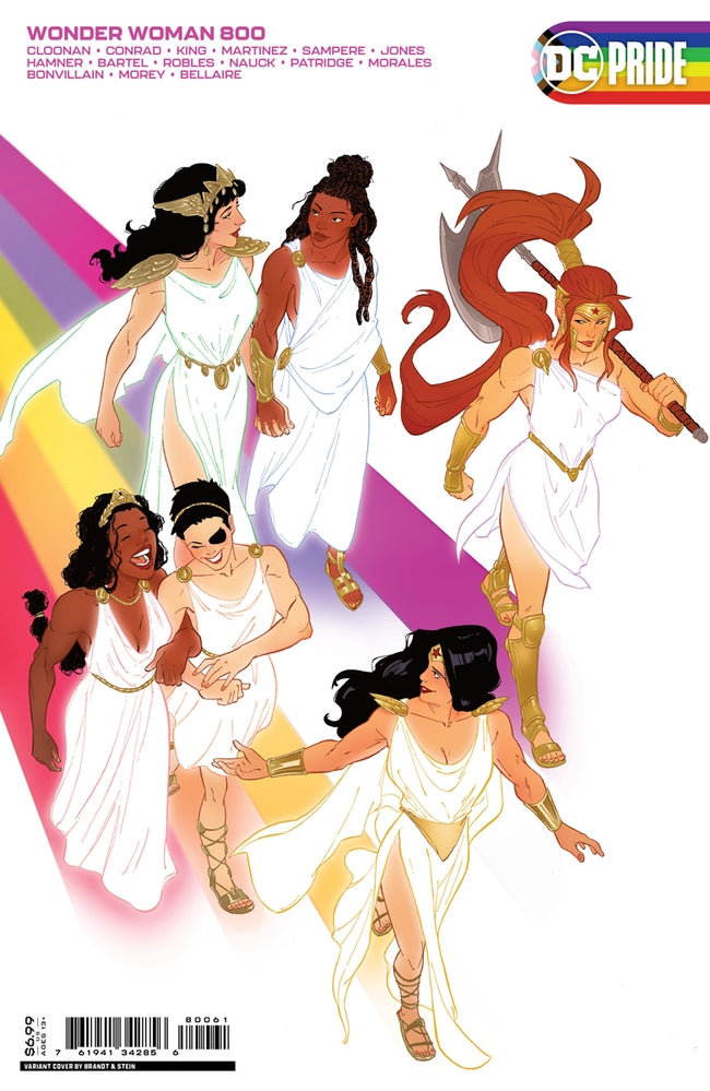 WONDER WOMAN (2016) #800 CVR F BRANDT STEIN PRIDE CARD STOCK VAR