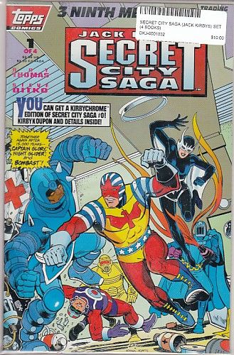 SECRET CITY SAGA (JACK KIRBYS) SET (4 BOOKS)