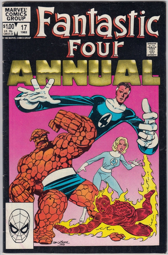 FANTASTIC FOUR (1961) ANNUAL #17 FN
