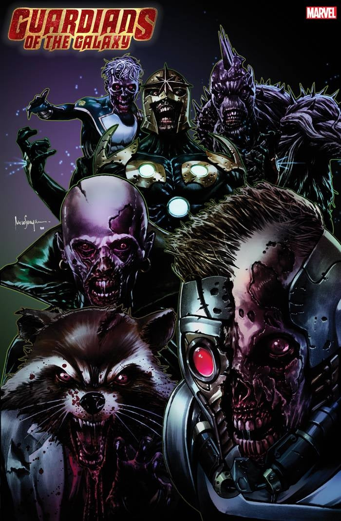 GUARDIANS OF THE GALAXY #4 MARVEL ZOMBIES VAR