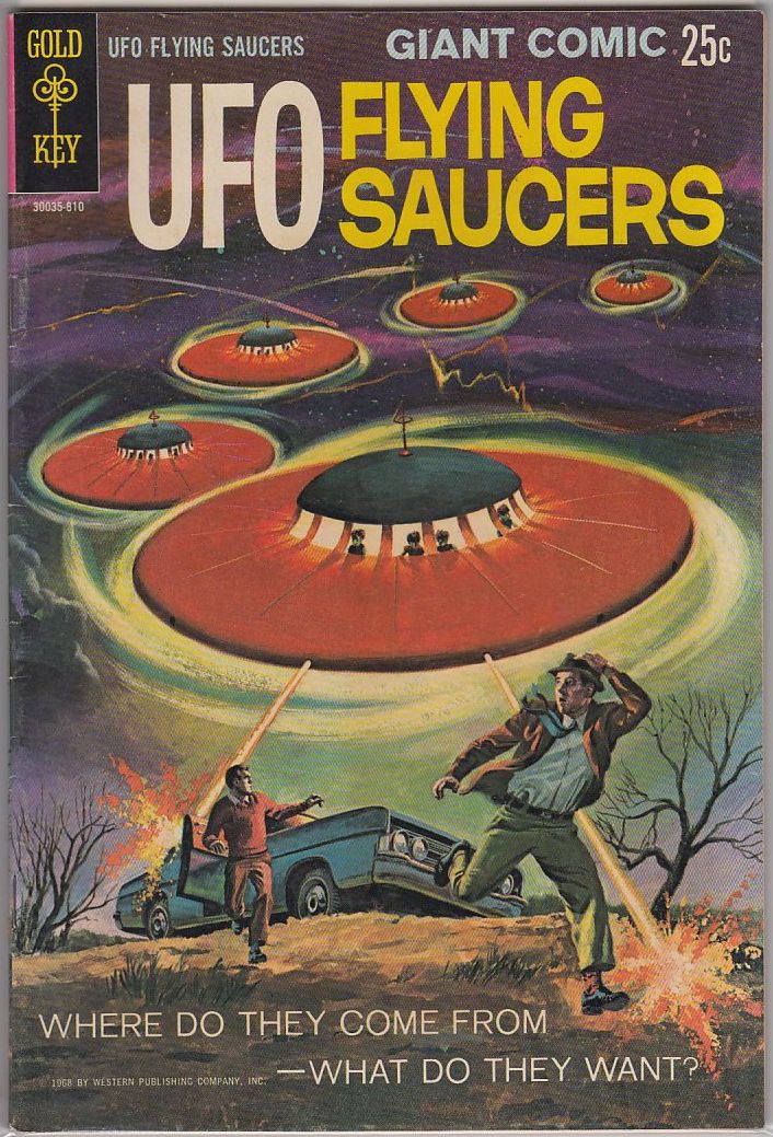 UFO FLYING SAUCERS #01 VF