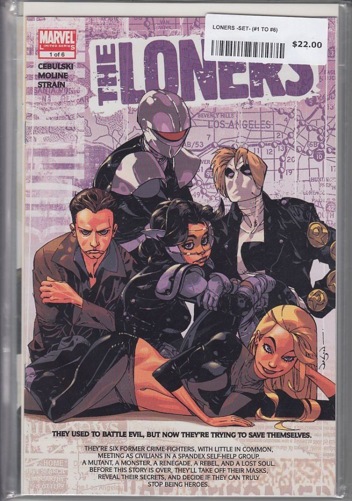 LONERS -SET- (#1 TO #6)