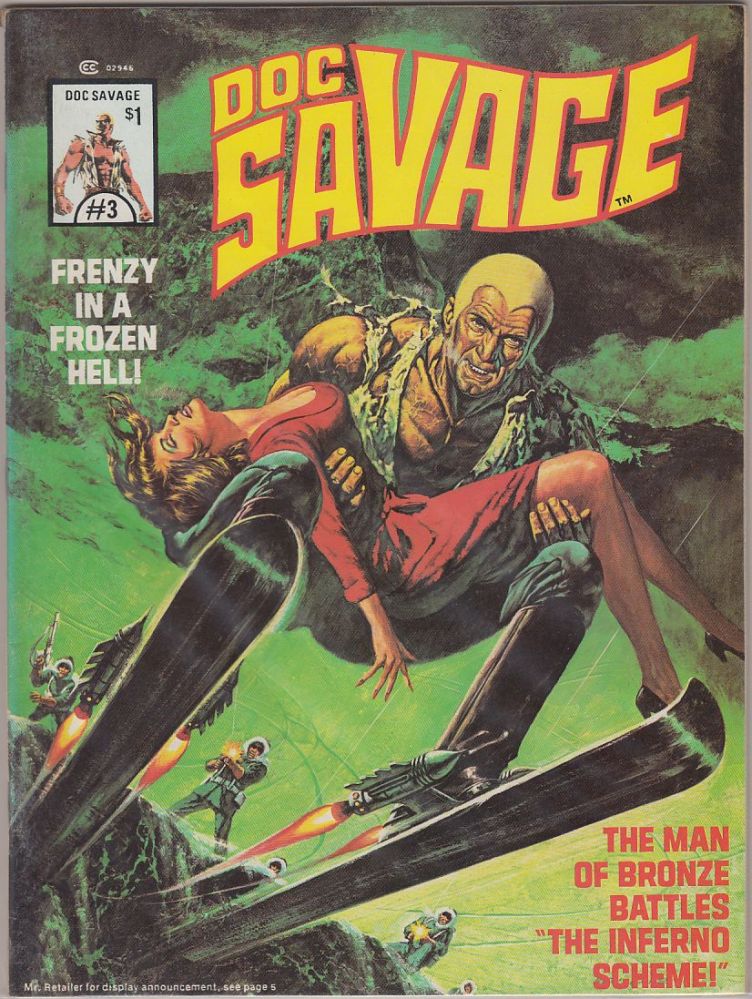 DOC SAVAGE (MARVEL MAGAZINE) #3 VF