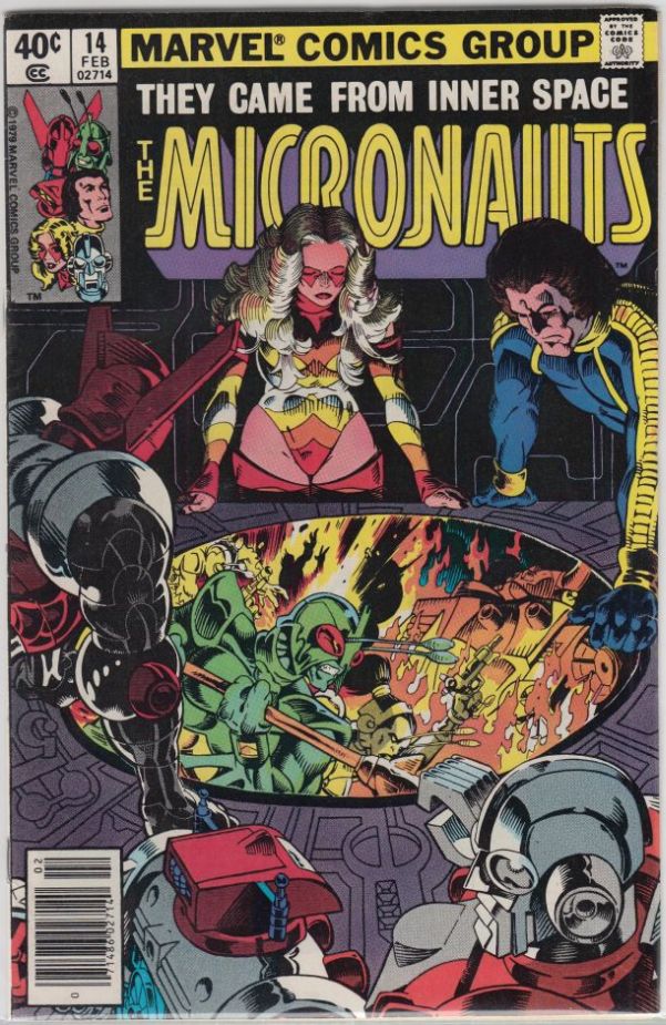 MICRONAUTS (1979) #14 VF+
