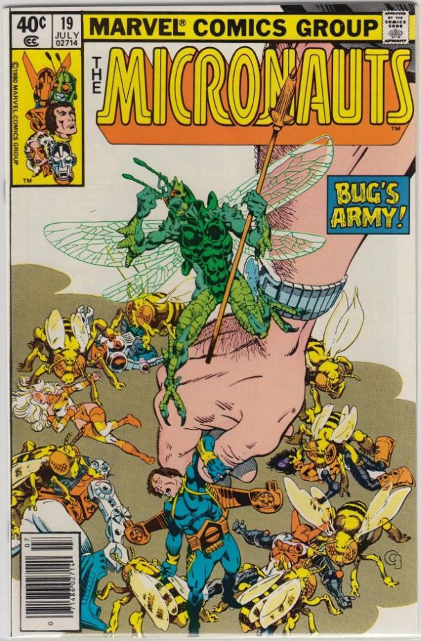 MICRONAUTS (1979) #19 NM-