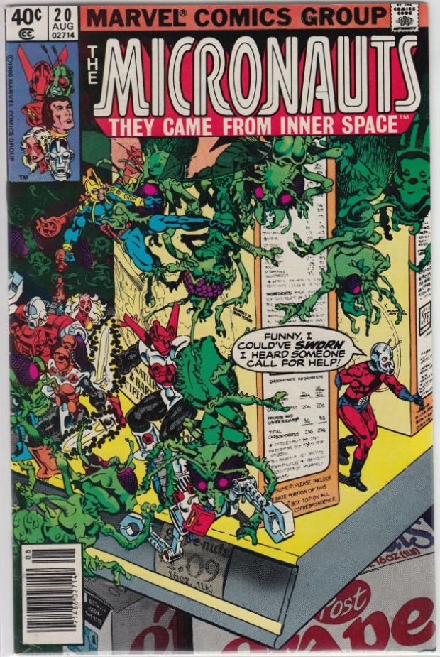 MICRONAUTS (1979) #20 NM-