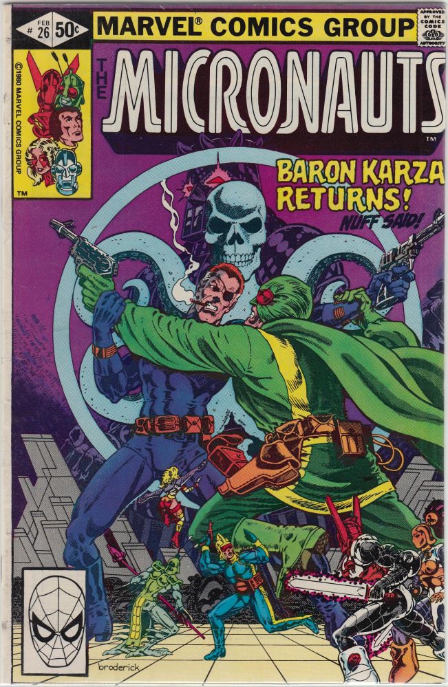 MICRONAUTS (1979) #26 NM-