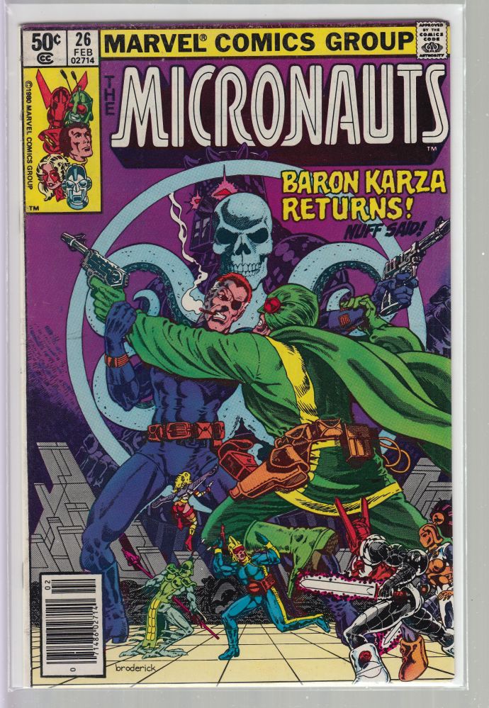 MICRONAUTS (1979) #26 VF-NM