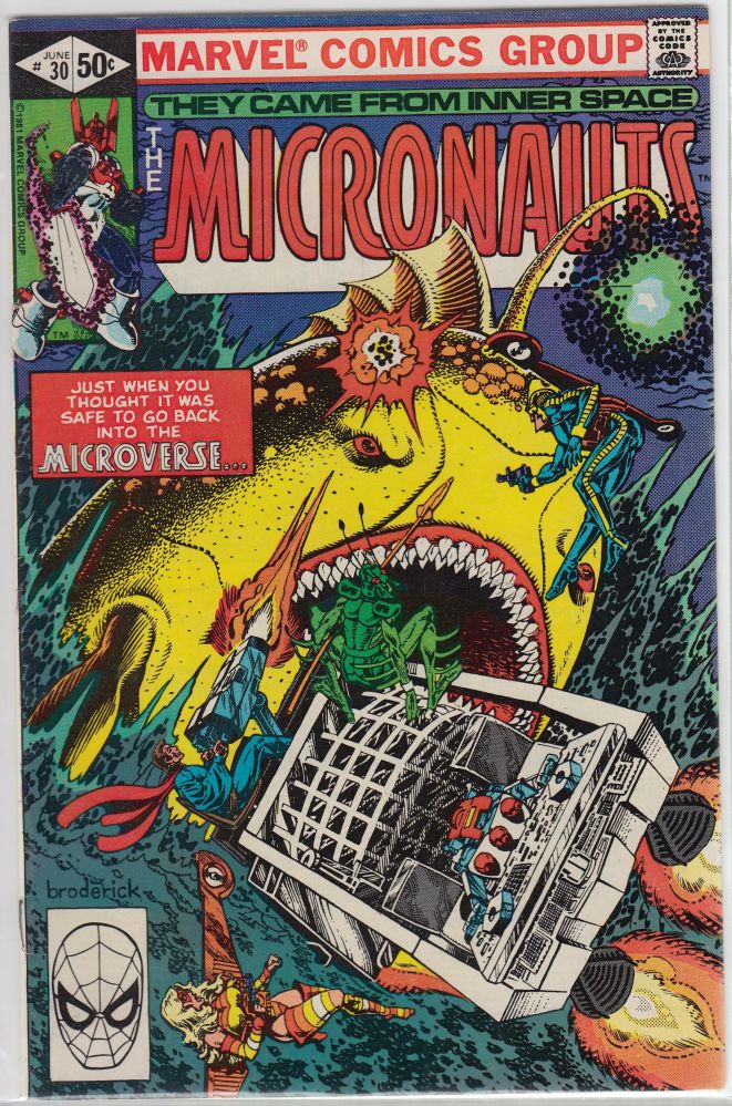 MICRONAUTS (1979) #30 VF-NM