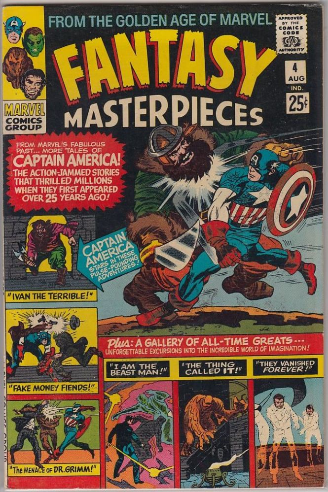 FANTASY MASTERPIECES (1966) #4 VF-