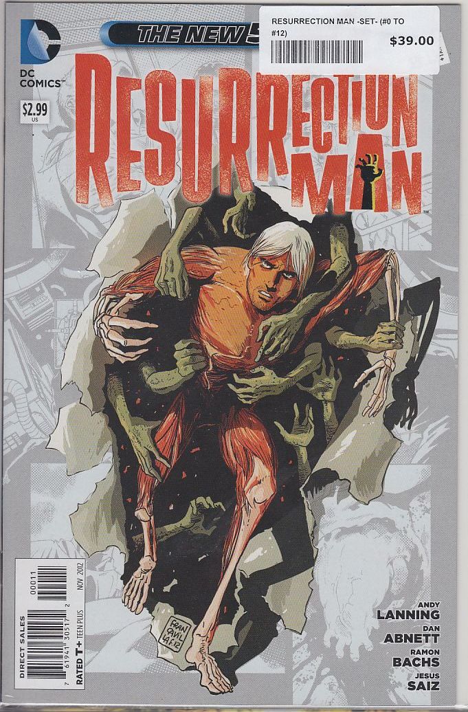 RESURRECTION MAN -SET- (#0 TO #12)