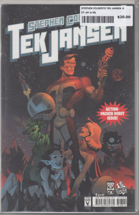 STEPHEN COLBERTS TEK JANSEN -SET- (#1 to #5)