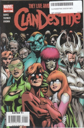 CLANDESTINE (5 BOOK SET)