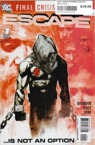 FINAL CRISIS AFTERMATH ESCAPE SET (1 TO 6)