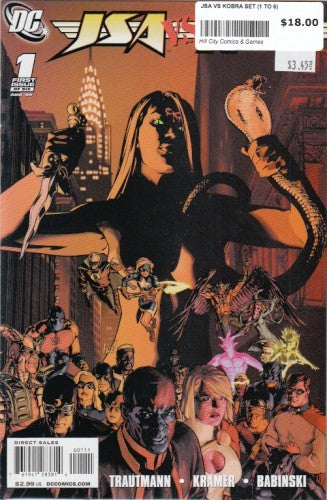 JSA VS KOBRA -SET- (#1 TO #6)