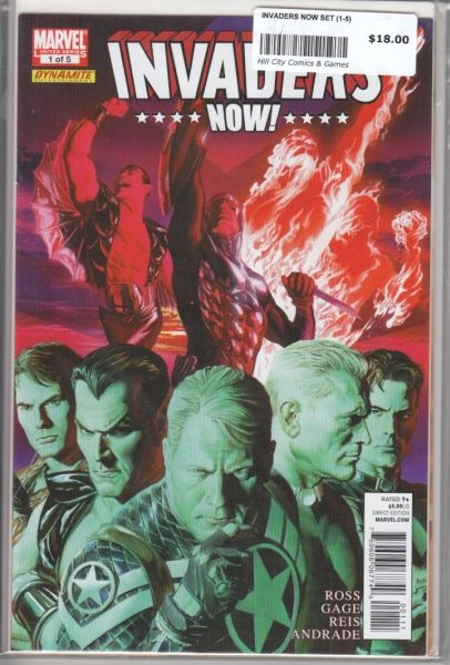 INVADERS NOW SET (1-5)