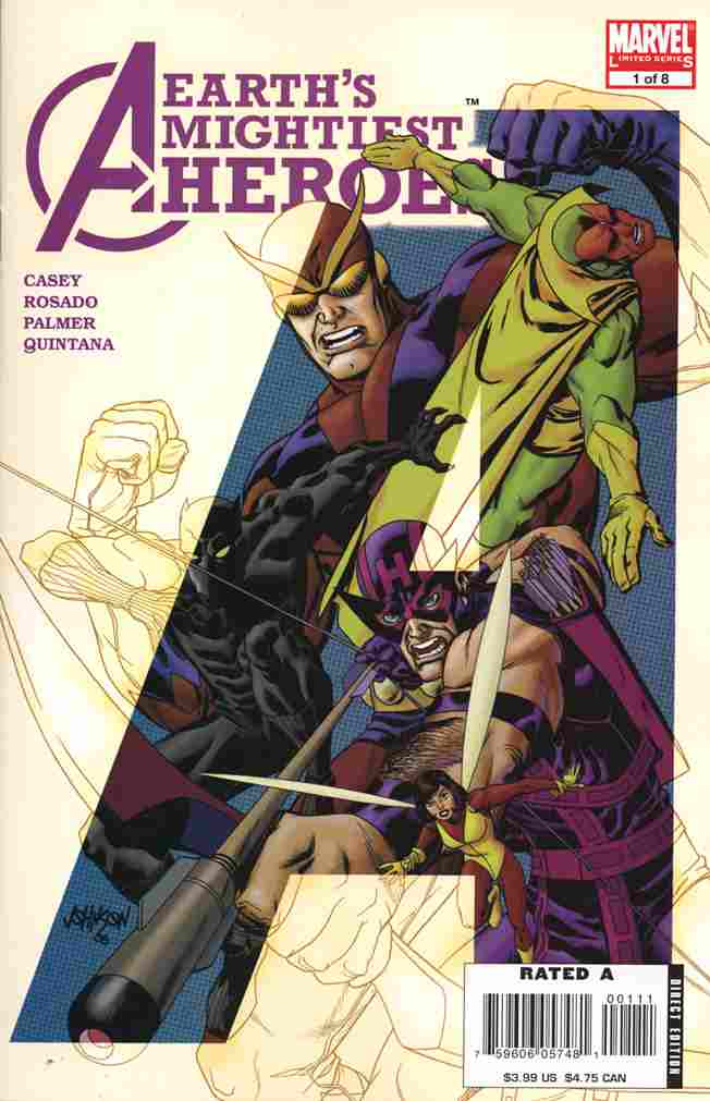 AVENGERS EARTHS MIGHTIEST HEROES II -SET- (1-8) NM