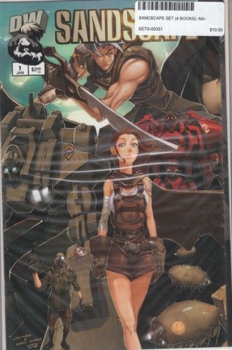 SANDSCAPE SET (4 BOOKS)