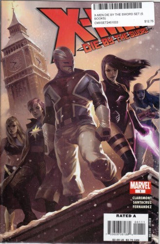X-MEN DIE BY THE SWORD SET (5 BOOKS)