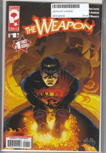WEAPON SET (4 BOOKS)