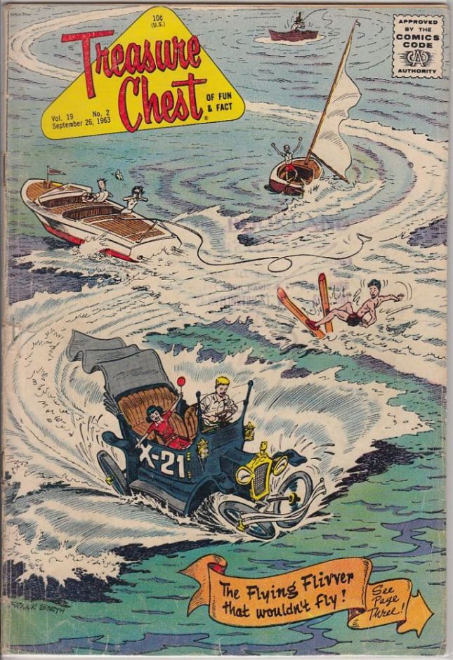 TREASURE CHEST OF FUN AND FACT #348 VG
