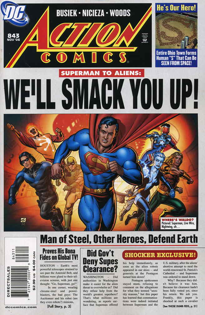 ACTION COMICS #843