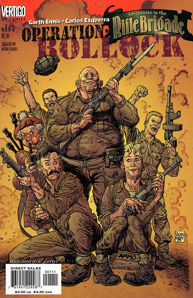 ADVENTURES RIFLE BRIGADE OPERATION BOLLOCK SET (#1 TO #3)