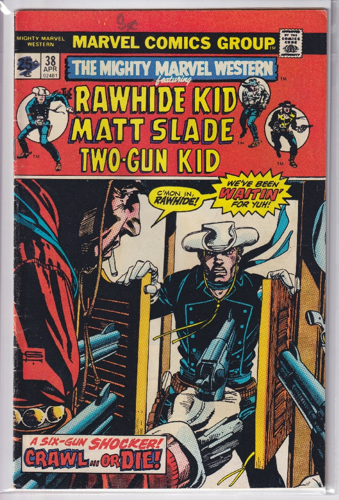 MIGHTY MARVEL WESTERN #38 VG+