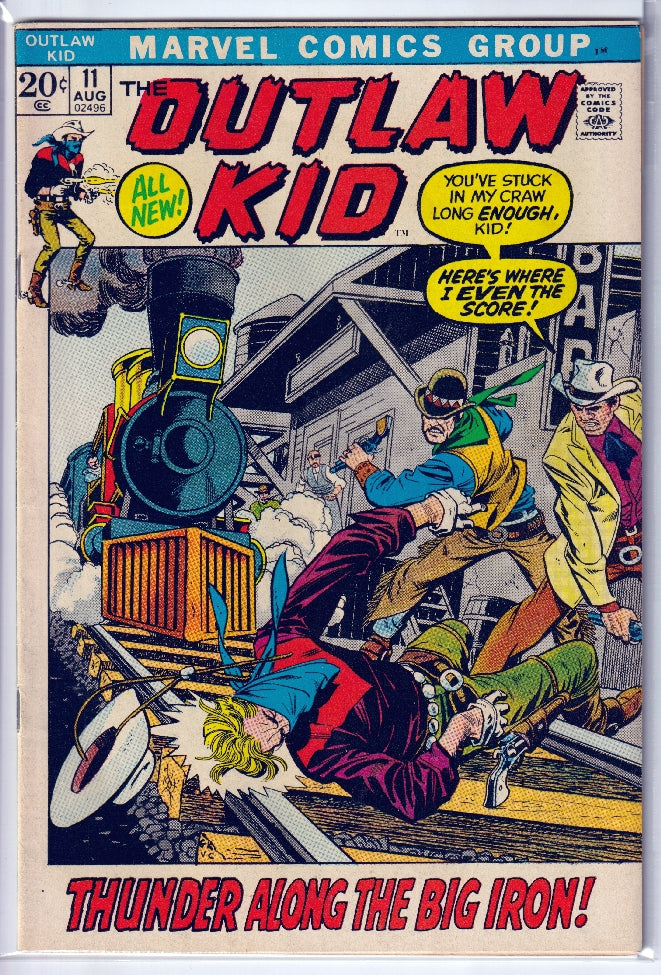 OUTLAW KID (1970) #11 VG+