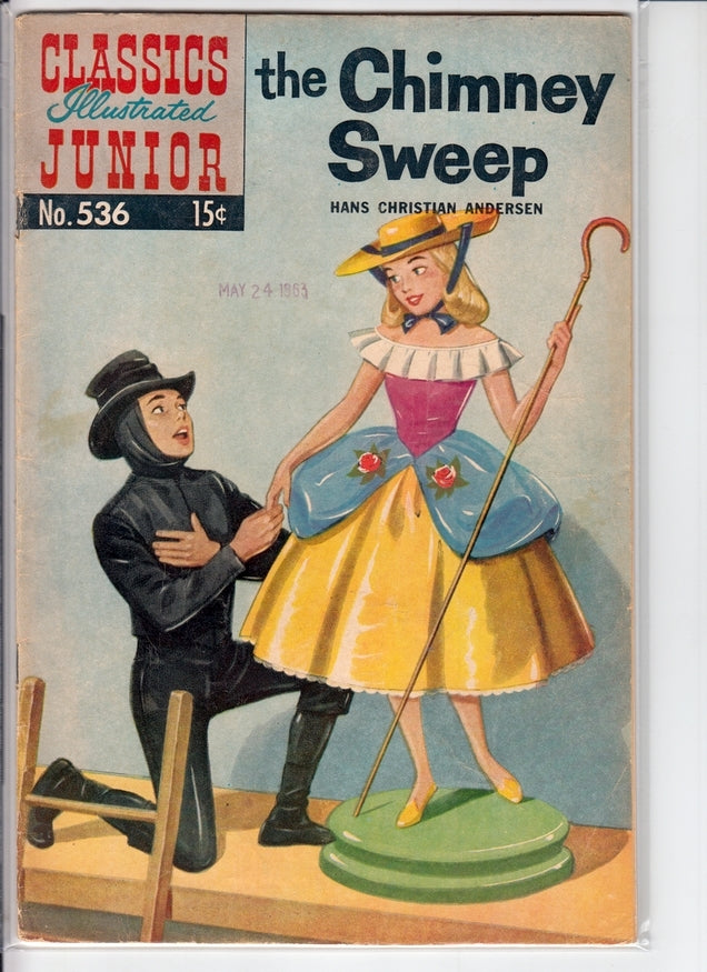 CLASSICS ILLUSTRATED JUNIOR #536-4 FN