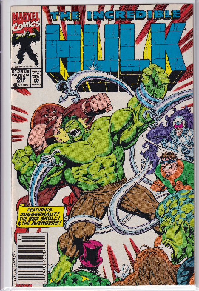 INCREDIBLE HULK (1962) #403 NM-