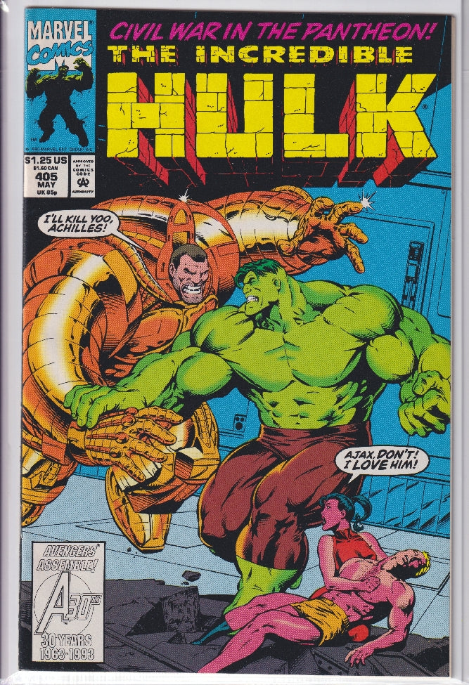 INCREDIBLE HULK (1962) #405 NM-